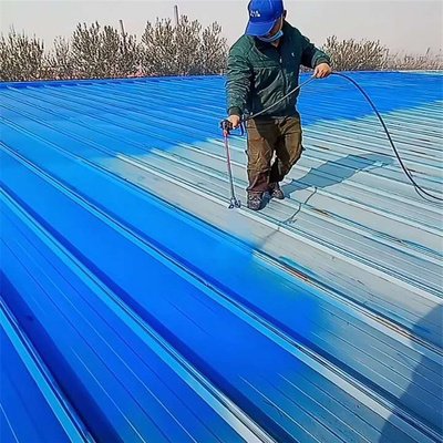 彩鋼房頂發(fā)生滲水情況怎么處理？彩鋼瓦翻新防腐廠家
