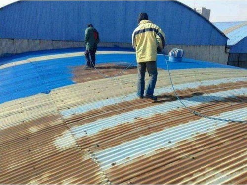 彩鋼頂噴漆連工帶料多少錢一平方？